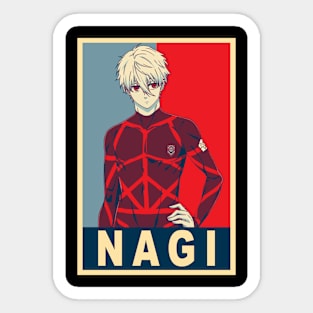 Nagi Poster Sticker